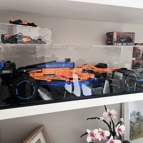 Large Lego F1 Display Case